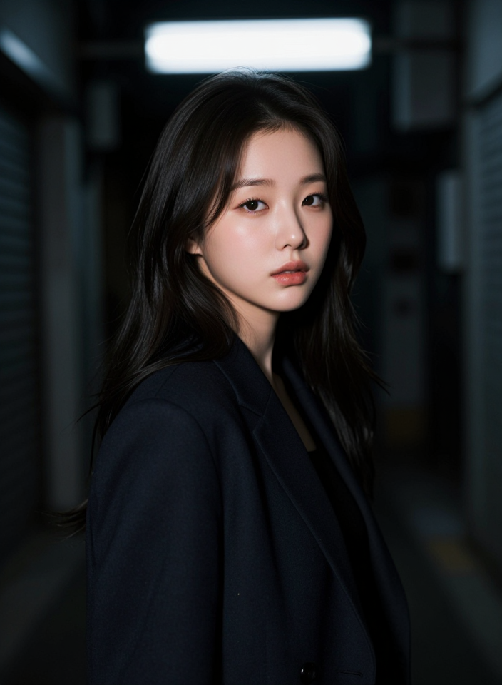 골목길의 조명